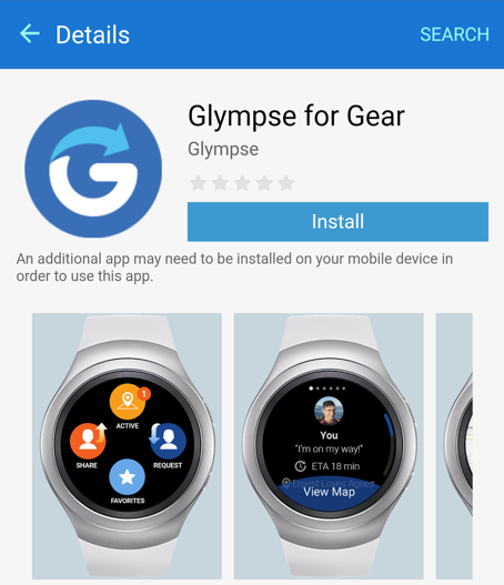 samsung gear app