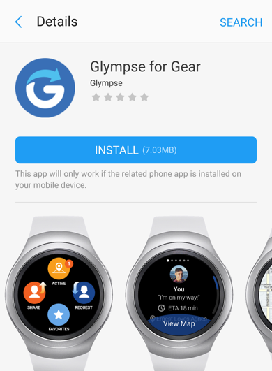 samsung gear app